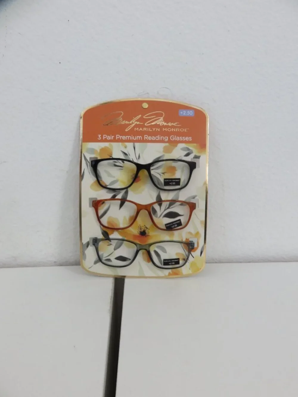 (#D-60) Marilyn Monroe 3-Pair Premium reading glasses